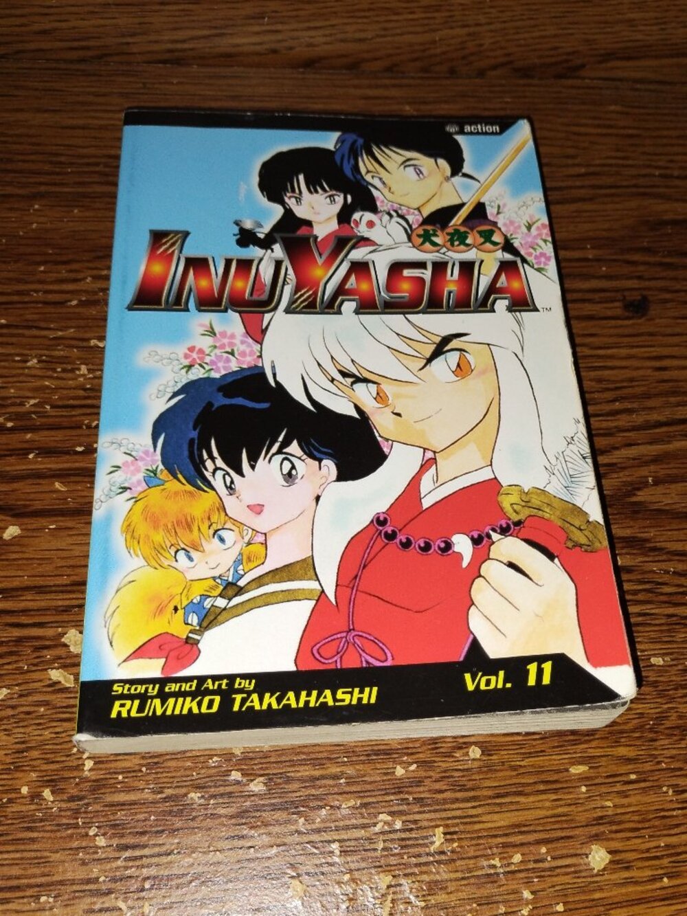 InuYasha Vol. 11 Manga in English by Rumiko Takahashi (Viz Media)